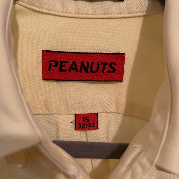 Peanuts Snoopy Long Sleeve Bhutto Up Shirt - Picture 4 of 6